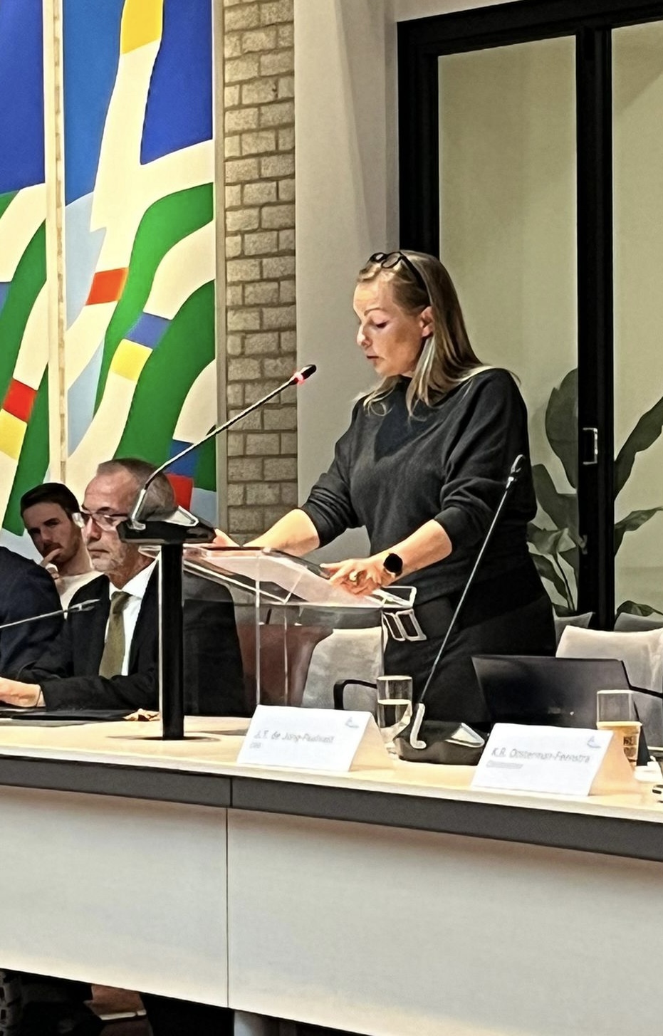 Monique Keus, debat beter afval scheiden